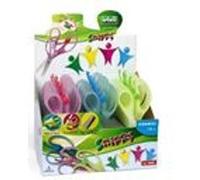 Lebez 4445 ciseaux à bouts ronds Ciseaux pour loisirs créatifs Découpe droite Multicolore G