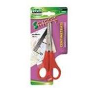 Lebez 4503 ciseaux à bouts ronds Ciseaux pour loisirs créatifs Découpe droite Rouge