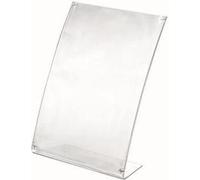 Lebez 7003 Porte-menu Porte-plateau de table Transparent Acrylique