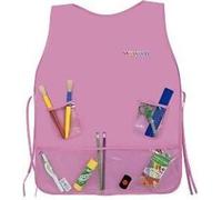 Lebez 80471 Blouse de peintre Enfants Rose Nylon