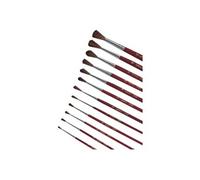 Lebez 9124 - Pinceau - rond - taille : 1 (pack de 12)