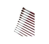 Lebez 9124 - Pinceau - rond - taille : 3 (pack de 12)