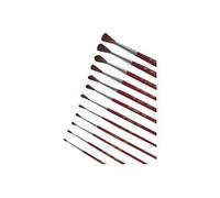 Lebez 9124 - Pinceau - rond - taille : 6 (pack de 12)