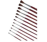 Lebez 9124 - Pinceau - rond - taille : 6 (pack de 12)