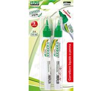 Lebez Comprex Infinity 8290B Stylo Correcteur Vert et Blanc 10ml Pack de 2
