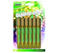 Lebez Colle paillettes or Enveloppe 6 tubes 10,5 ml lavable non-tossica