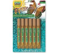 Lebez Glitter Glue Gold Fluorescent Gel - Set 6 Tubes 10,5 ml chacun