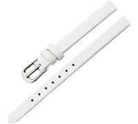 LEBINA Bracelet en cuir pour Femme, Blanc, 6mm, 8mm, 10mm, 12mm
