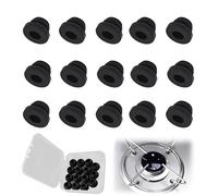 LEBOKJ Lot de 15 Embouts en Caoutchouc pour Réchauds - Protection Antirouille Compatible avec Camping-Car Dometic, Smev et Thetford, Barres de 5 mm