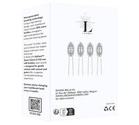 LEBON - Replacement brush heads x 4 - Brosse à dents électronique 1 St.