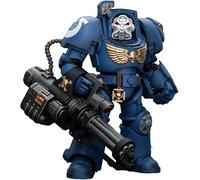 LEBOO JoyToy Warhammer 40k Terminator Squad Terminator avec canon d'assaut Échelle 1/18 Figurine de collection 14,3 cm