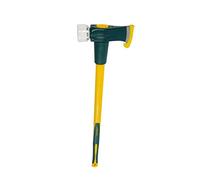 Leborgne 231306 Merlin éclateur 3 kg avec manche Novamax - Jaune et vert