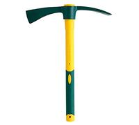 LEBORGNE - Alcotana Espagne - Douille Ronde - Outillage de Jardin pour Façades et Constructions en Pierres ou Briques - Acier Forgé et Trempé - Panne et Hache Polyvalentes