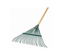 Leborgne - Balai Acier Renforcé Fil Plat 24 Dents Manche Bois G