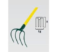 Crocs 4 dents pour manche 38mm LEBORGNE