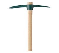 Leborgne, Décintroir à Pic, Acier Forgé et Trempé, Manche Bois Certifié 100% PEFC 370 mm, Poids Du Fer: 0,7 Kg, Un côté pic, Un côté panne