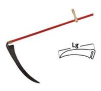 - Faux à herbe sans talon 65cm sans manche