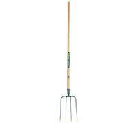 FOURCHE À FUMIER 4 DENTS DOUILLE MANCHE BOIS LEBORGNE - 421301