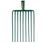 LEBORGNE Fourche cailloux douille 9 dents 26cm sans manche