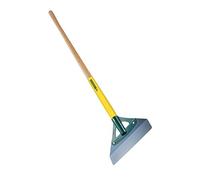 LEBORGNE - Grattoir Batipro 20 cm - Lame Acier Trempé Extra-Dur - Douille Renforcée - Sans Manche - Angles Arrondis - Lame Pliée pour 2 Angles de Travail - Racle et Nettoie Coffrages et Dalles Béton