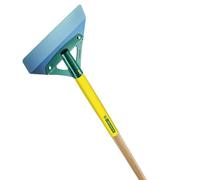 LEBORGNE - Grattoir Batipro 50 cm - Lame Acier Trempé Extra-Dur - Douille Renforcée - Sans Manche - Angles Arrondis - Lame Pliée pour 2 Angles de Travail - Racle et Nettoie Coffrages et Dalles Béton