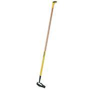 LEBORGNE - Grattoir Oscillant Naturovert - Manche Bois 150 cm PEFC 100% + Poignée Ergo - Lame Trempée 38-46 HRC - Outillage de Jardin - Désherbage Sans Produits Chimiques