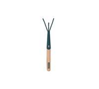 Leborgne Griffe de Jardin 3 Dents à Main Duopro Acier Vert 30 cm 0,27 kg | Gratter, aérer, décompacter et désherber sans produit chimique - Douille tubulaire prise longue - Assemblée en France