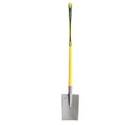 Leborgne Louchet Senlis poli – Tête acier trempé, 28 cm – Manche tri‑matière 100 cm Novagrip pomme