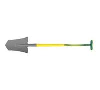 Leborgne, Louchet Transplantation Duopro, Outil de Jardinage 33 cm avec Manche béquille Novagrip, idéal pour Le Jardinage, Parfait pour Les Professionnels et Amateurs