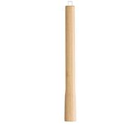 LEBORGNE - Manche De Rechange En Bois Certifié PEFC 100% - Compatible Marteau, Hache, Pioche, Pelle, Bêche - 37 cm - Ø 30 mm - Bois De Frêne Poncé Et Verni - Idéal Jardinage Et Bricolage