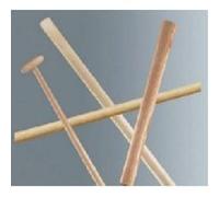 Leborgne - Manche De Rechange Galbé Hachette En Bois 35 Cm G