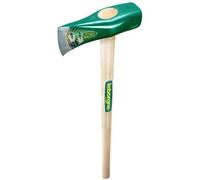 LEBORGNE - Merlin Éclateur 2,5 kg - Manche Bois Certifié PEFC 100% - Ø 7 cm - H 90 cm - Pour Fendre et Refendre le Bois - Côté Masse - Sécurité Optimisée