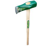 LEBORGNE - Merlin Éclateur 3,7 kg - Manche Bois Certifié PEFC 100% - Ø 9 cm - H 90 cm - Pour Fendre et Refendre le Bois - Côté Masse - Sécurité Optimisée