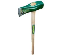LEBORGNE - Merlin Éclateur 3,7 kg - Manche Bois Certifié PEFC 100% - Ø 9 cm - H 90 cm - Pour Fendre et Refendre le Bois - Côté Masse - Sécurité Optimisée