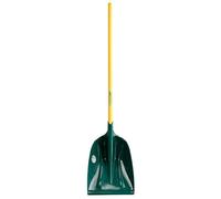 Leborgne, Pelle à Neige et à Grains VMAX, Matière Polymère, Poignée Plastique Ergonomique, Manche Bois 90 cm, Largeur 36 cm, Grande longueur d’emmanchage, Multi-usages, Allie grand volume et légèreté