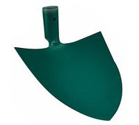 LEBORGNE - Pelle Forgée Entreprise - Tête Acier Très Résistant - Pour Terrassement, Bâtiment, Jardin - Ø 27 cm - Sans Manche - Idéale Manipulation Terre, Gravier, Sable