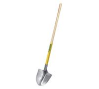 Leborgne, Pelle Maniplus Manche Bois Certifié PEFC 100%, Alliage d’aluminium, Grande résistance, tête 2 fois plus légère qu’une pelle tôle ronde 29 cm, moins de fatigue pour un rendement équivalent
