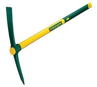 Pioche de jardin et terrassier à douille ronde 2 kg avec manche Novamax