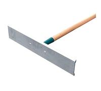 LEBORGNE - Racle Aluminium 50 cm Sans Manche - Pour Épandre et Régler Bitume, Tout-Venant, Béton - Ø38 - Aluminium Léger et Robuste - Usage Professionnel