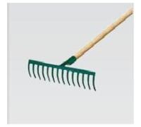 Leborgne Râteau forgé 375160 16 dents courbes sans manche