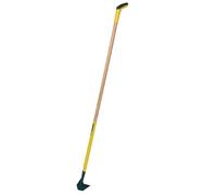 LEBORGNE - Ratissoire de Jardin Naturovert Manche Bois 150 cm PEFC 100% + Poignée Ergo - Outillage de Jardin - Ratissoire - Pour Déchausser Pierres et Déplacer Remblai