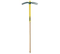 Leborgne Serfouette forgée 25 cm panne et fourche – Manche bois certifié PEFC 100%