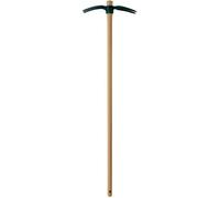 LEBORGNE Serfouette forgée panne et fourche 25cm avec manche en bois certifié PEFC 100%