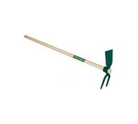 LEBORGNE Serfouette forgée panne et fourche 35cm avec manche en bois certifié PEFC 100%