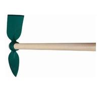 Serfouette forgée LEBORGNE - panne et langue 25cm - manche bois certifié PEFC 100%
