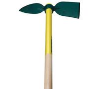 Leborgne, Serfouette Forgée Panne et Langue 35 cm, Manche Bois Certifié PEFC 100%, Outil forgé pour une meilleure résistance à l’usure, Pour les travaux en surface des terres, désherber, sarcler