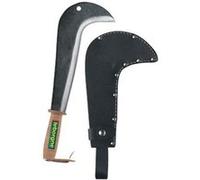 LEBORGNE - Serpe de chasseur manche cuir avec étui 20 cm G