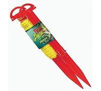 Leborgne, Tire-Ligne Simple, Cordelette en Nylon, Longueur: 30 M, Plastique, pour Tirer au cordeau afin de Tracer des sillons rectilignes et réguliers, Cordelette en Nylon 30 m, Manche percé