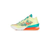 Lebron Xviii Low Chaussure de basket-ball pour hommes Blanc Lime/Bright Mango/New Green WHITE LIME/BRIGHT MANGO/NEW GREEN 36