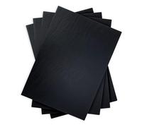 Lebrun 4 Assiettes Ardoise Rectangulaire - Parfait pour vos Planches Apéro ou vos Plateaux de Fromage et Charcuterie - Service Qualité Restauration - Plateau Apéritif et Tapas - 25 x 10 cm